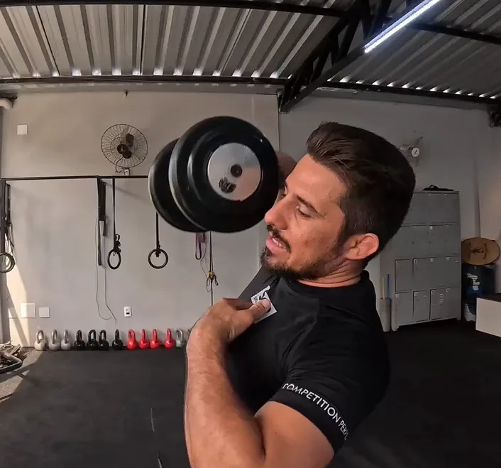Exercício de preparo muscular